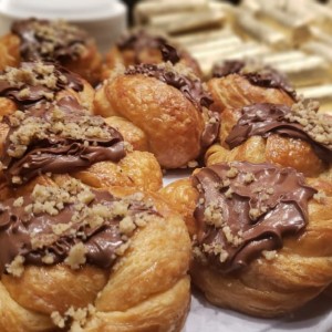 Croaissant Rellenos de nutella 