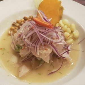 ceviche de pescado 