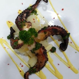 pulpo a la parrilla