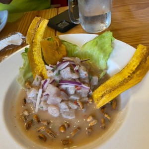 cebiche de pescado