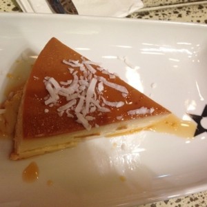 Flan de coco