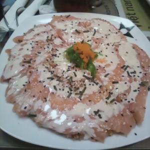 sushipizza salmon ahumado 