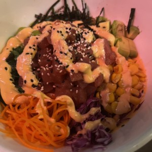 Poke bowl de salmon