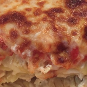 lasagna de pollo