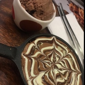 Brownie con Helado