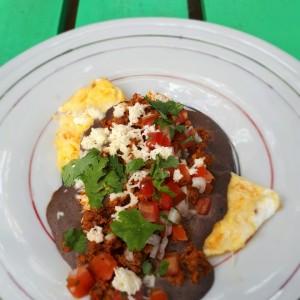 Omelette Enfrijolado