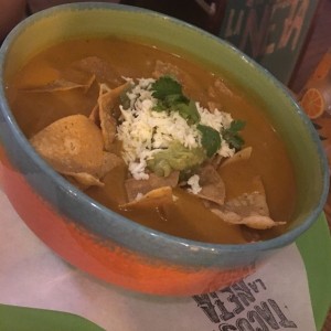 sopa de tortilla