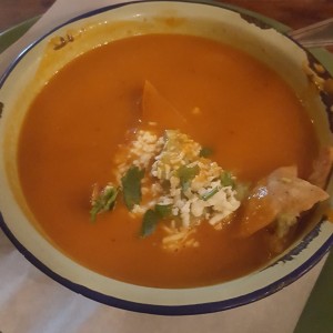 sopa de tortillas