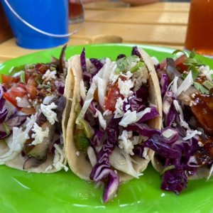 tacos vegetarianos