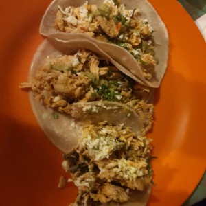 tacos de pollo