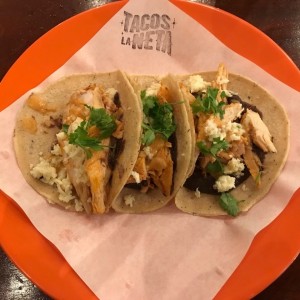 Tacos de pollo