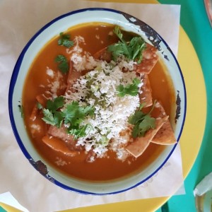 sopa de tortilla