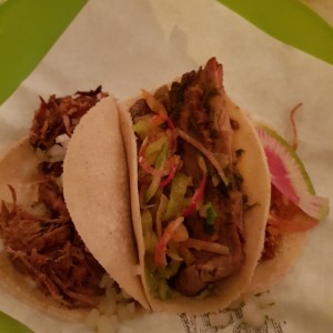 carnita bistec y chorizo