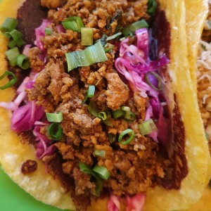 Taco de chorizo