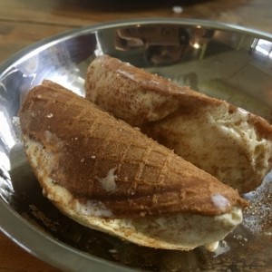 Helado de horchata