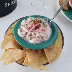 ceviche de coco