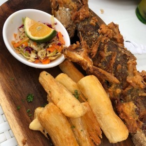 Pescado frito