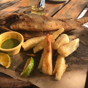 Pescado frito