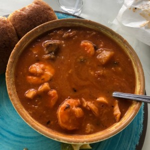 sopa de mariscos