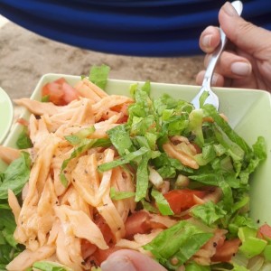 ensalada de salmon