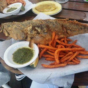 Pescado frito