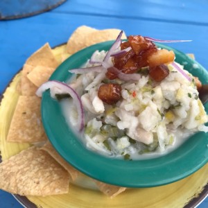 ceviche de coco