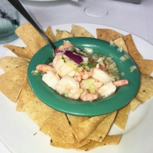 ceviche de camarones