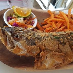 Pescado frito