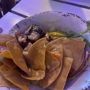 Ceviche de pulpo