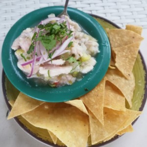 ceviche de corvina