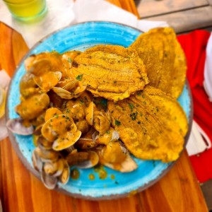 Filete en salsa de almejas 