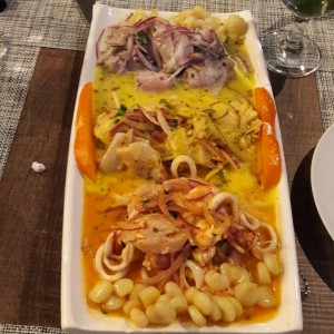 tres ceviches 