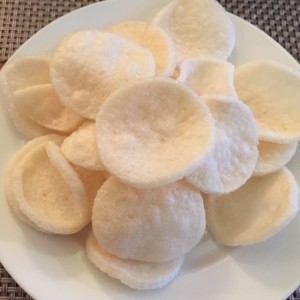 galletas de camarones