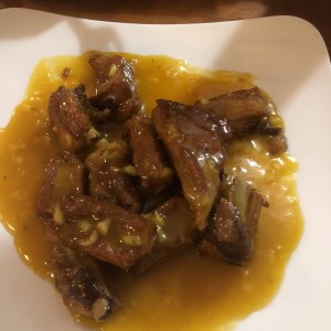 Costilla en naranja