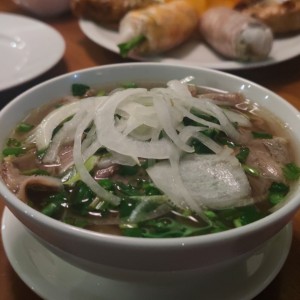 Noodles & beef soup 