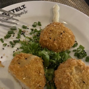 Croquetas de cangrejo