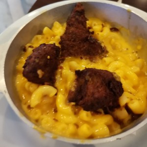 Mac and cheese con carne