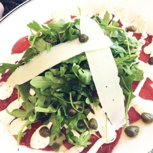 carpaccio de res