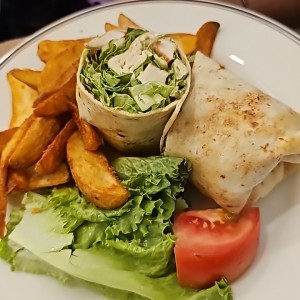 wrap de pollo