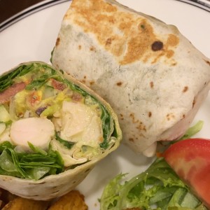 wrap de pollo