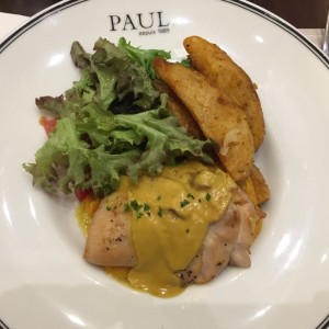 pollo relleno de espinaca