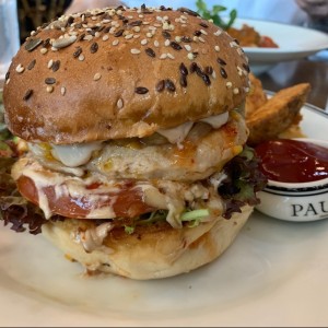 Hamburguesa de Pollo