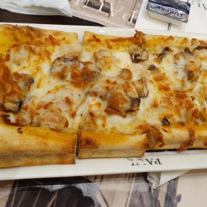 pizza de pollo