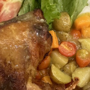 Cuisses de Poulet Rotie