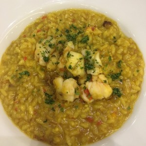 risotto de langosta