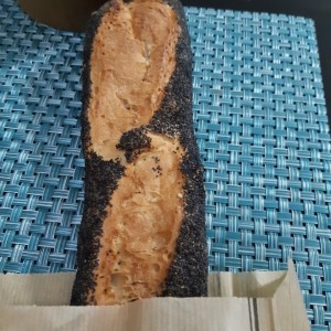 baguette de amapolas