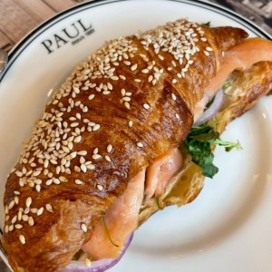 Croissant de salmon