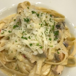 Spaguetti con pollo