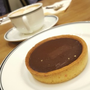 tartaleta de chocolate