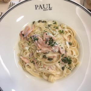 Fetuccini con Salmon